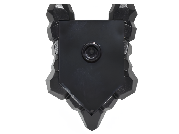 Щит Lego Minifigure,22409 Shield Pentagonal with Rock Edges